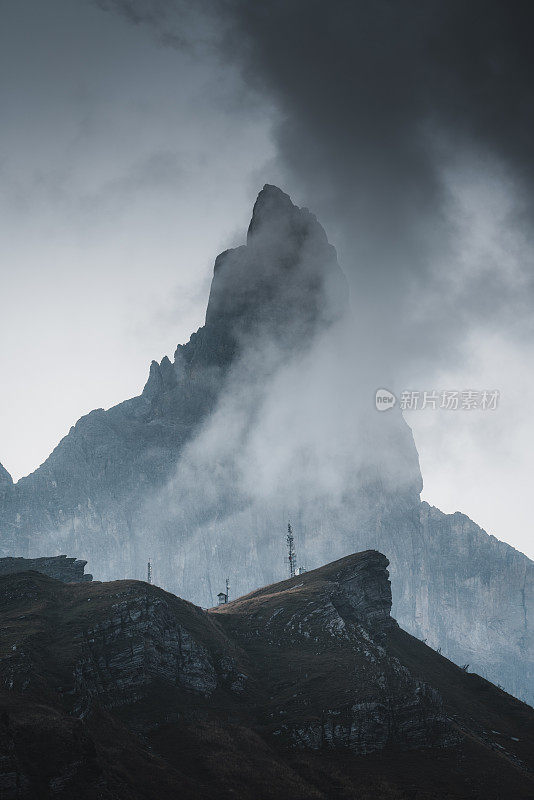 Passo Rolle Landscape, Dolomites，意大利